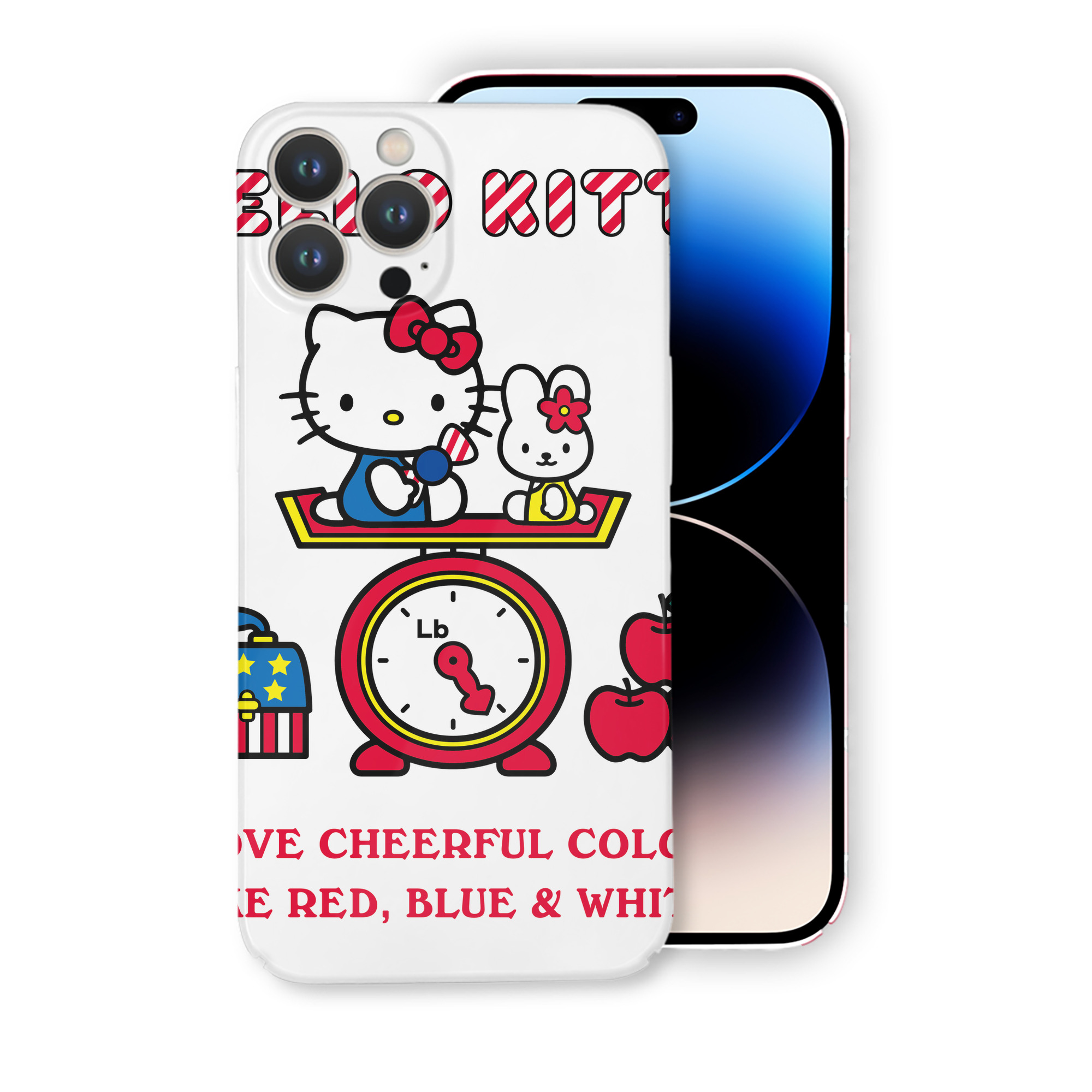 （画像用） Hello Kitty ハローキティ 【iPhone 14シリーズ対応】ハードケース